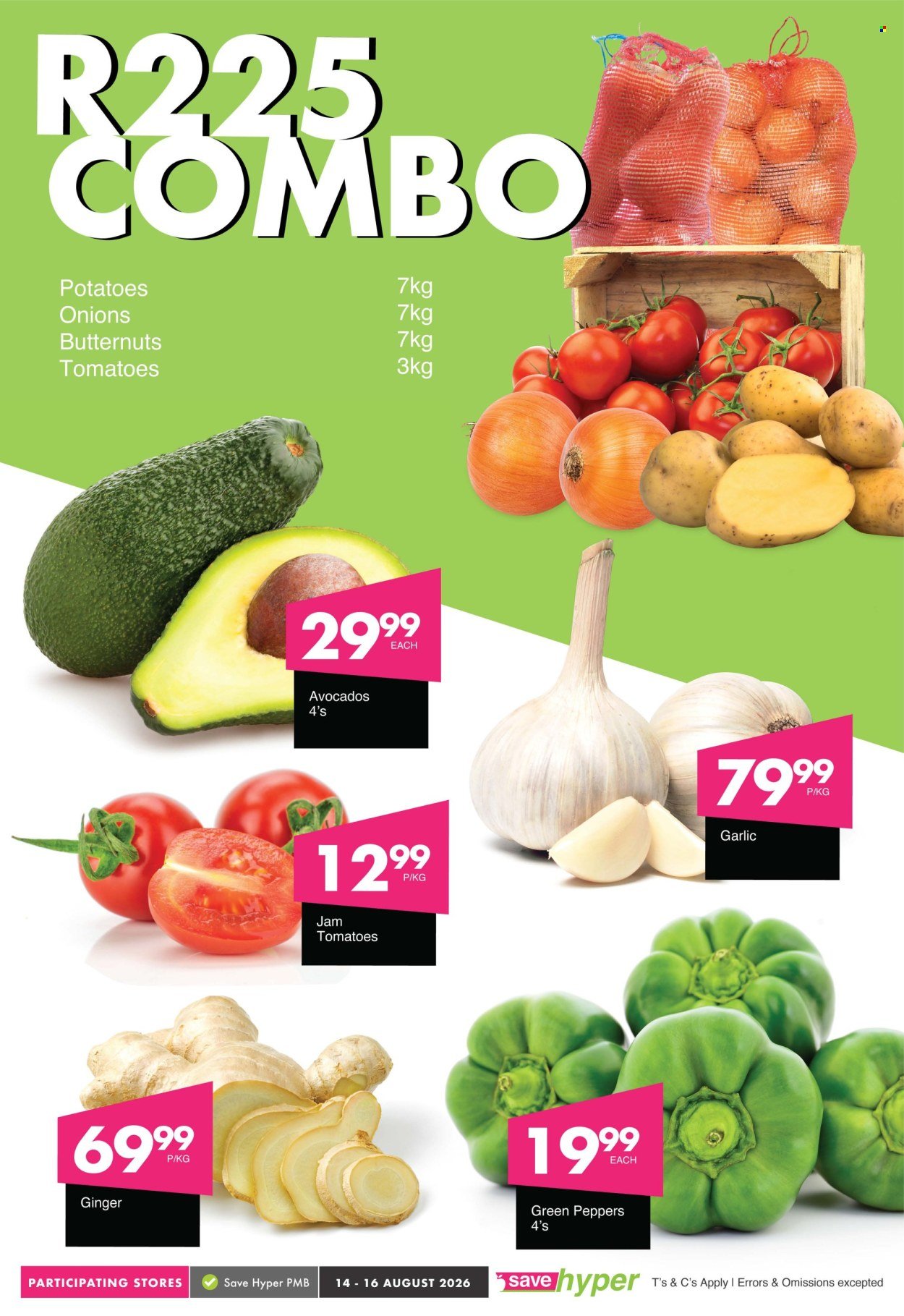 SAVE specials - From Friday 14 Aug 2026