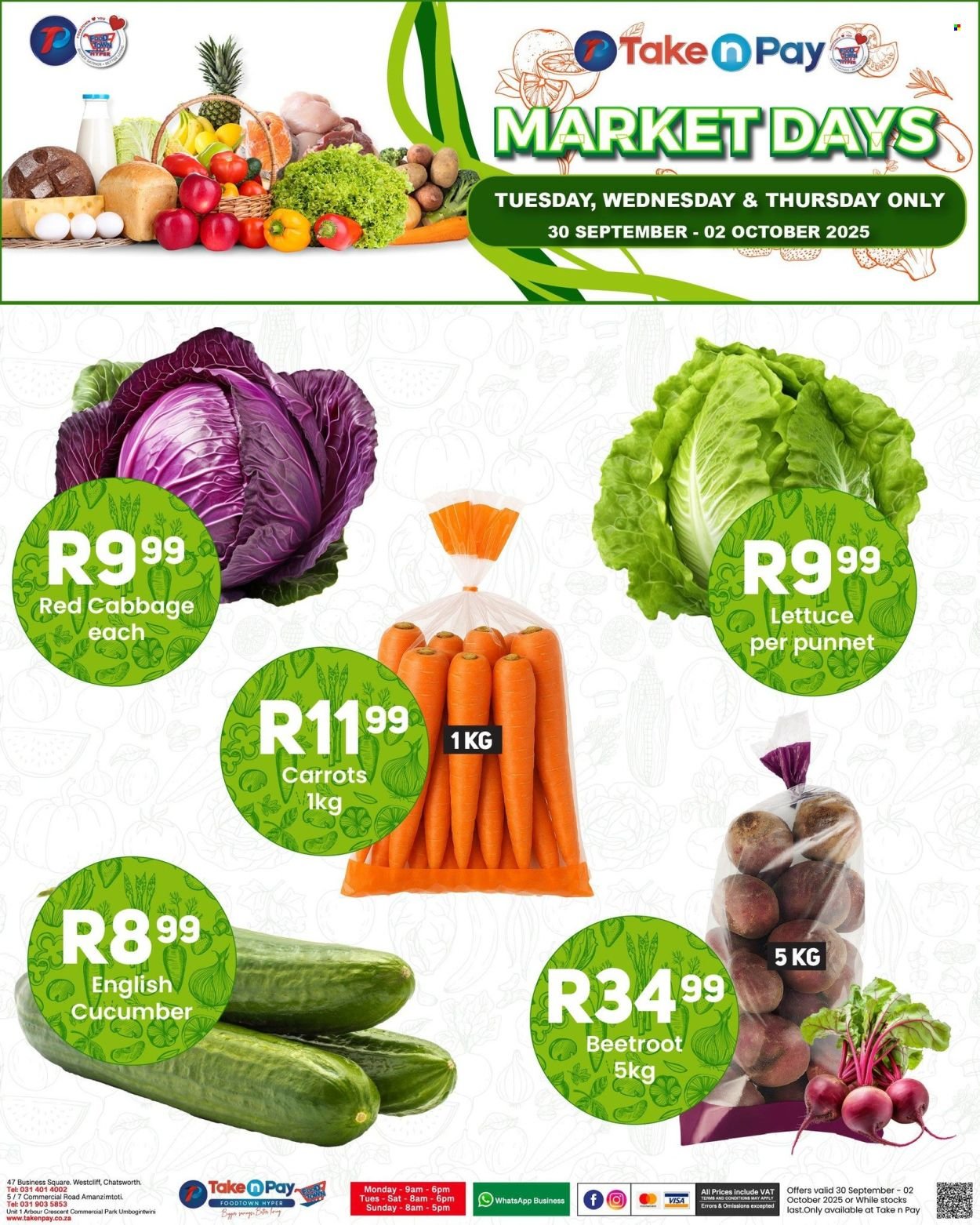 TAKE N PAY specials - From Tuesday 30 Sept 2025 (2025-09-30 - 2025-10-02) | 2