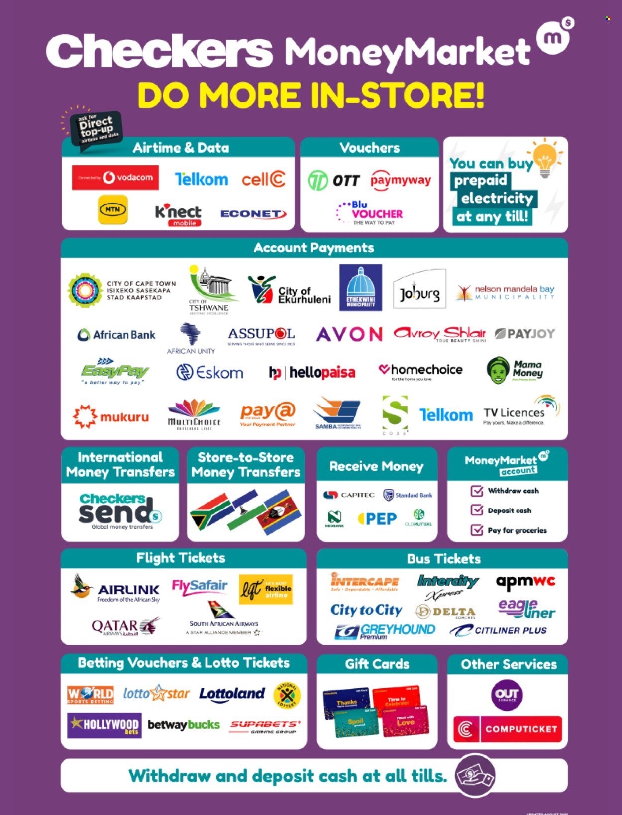 CHECKERS specials - Money Market March Month-End Promotion (2026-03-16 - 2026-04-19) | 9