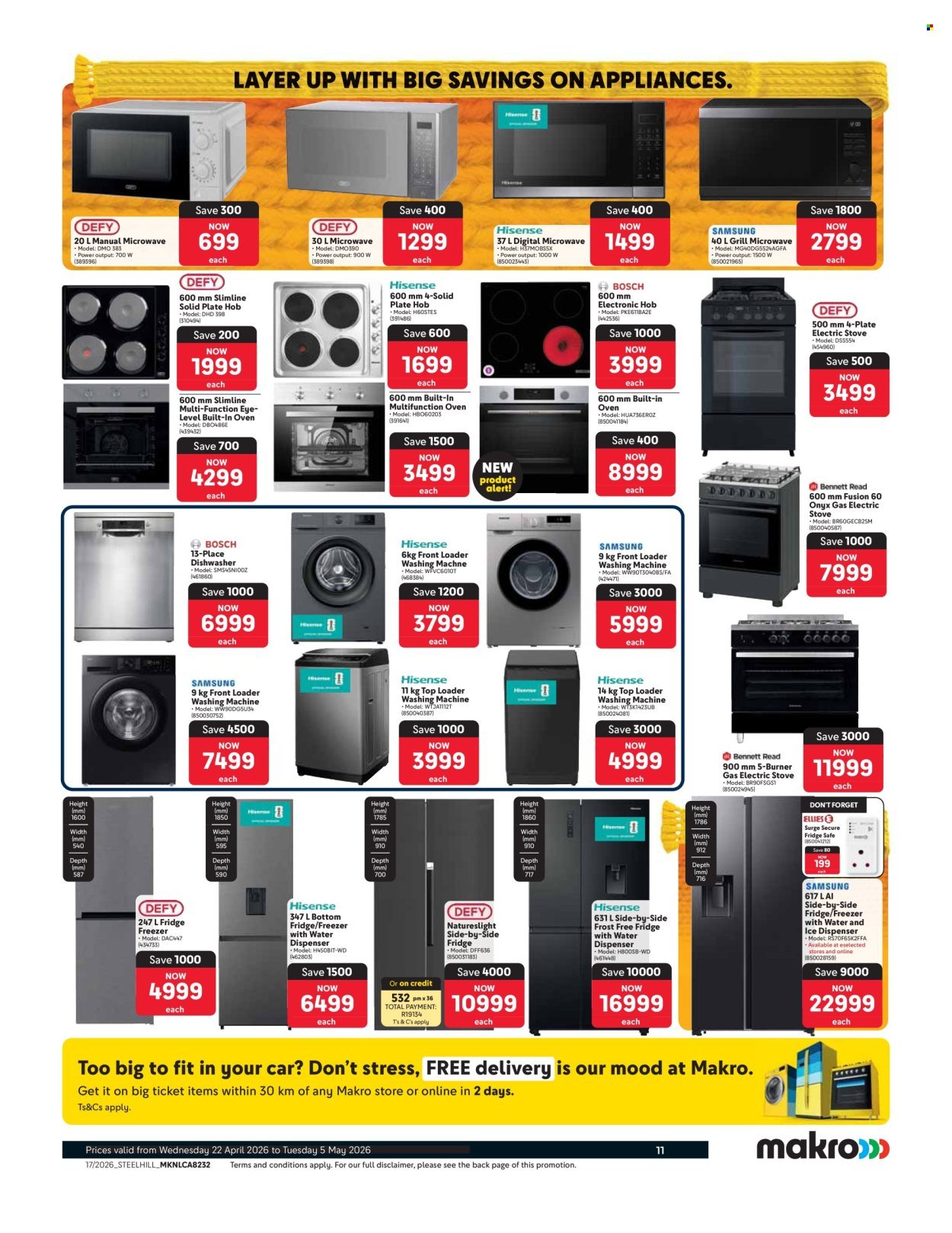 MAKRO specials - From Wednesday 22 Apr 2026 (2026-04-22 - 2026-05-05) | 11