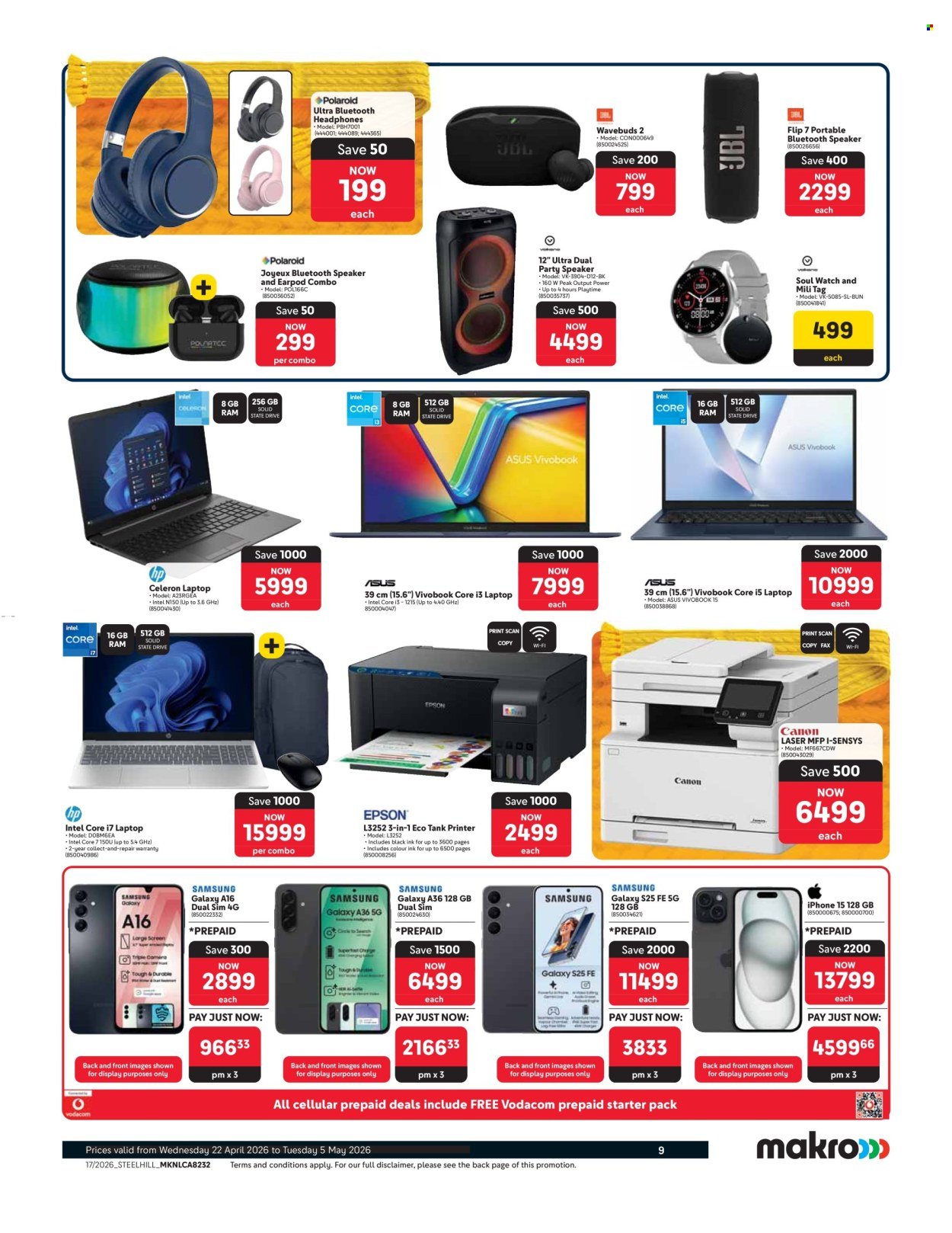 MAKRO specials - From Wednesday 22 Apr 2026 (2026-04-22 - 2026-05-05) | 9