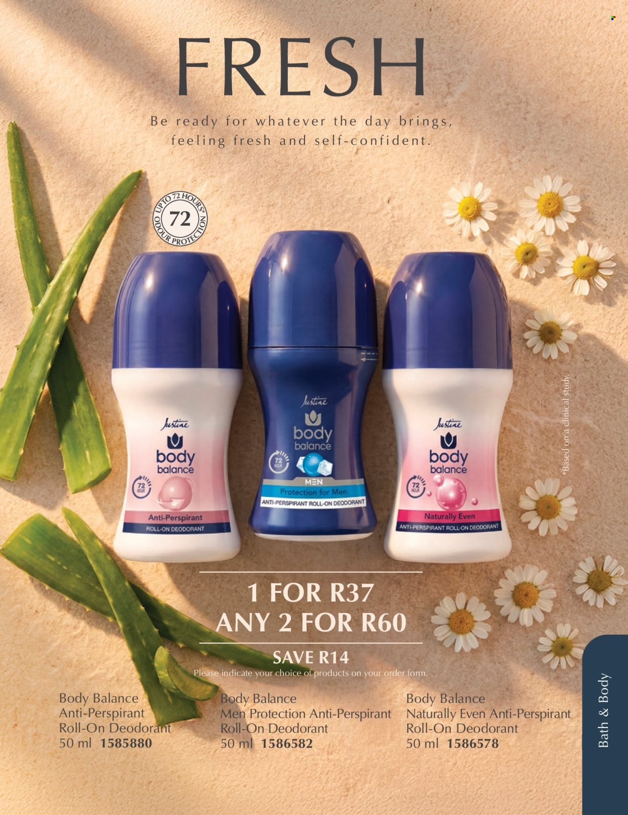 JUSTINE specials - OCTOBER