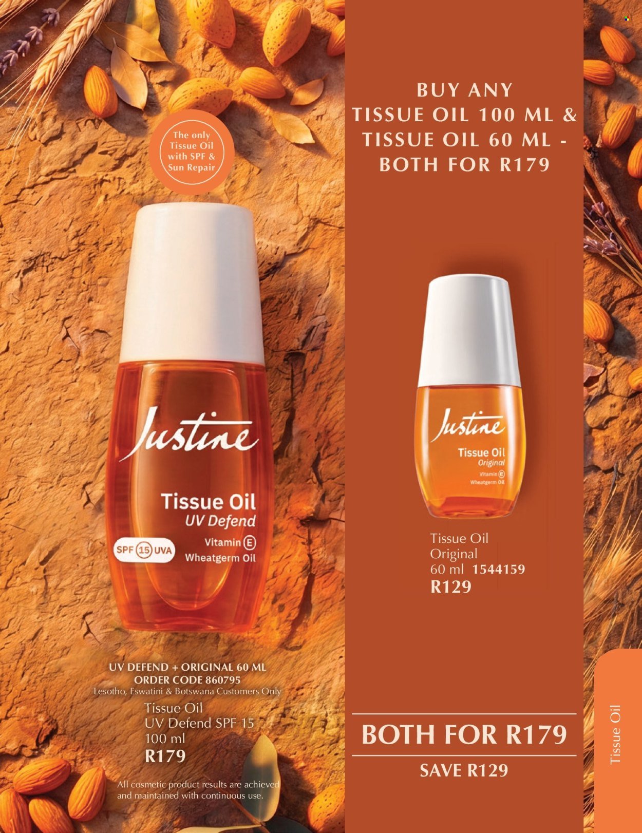 JUSTINE specials - OCTOBER