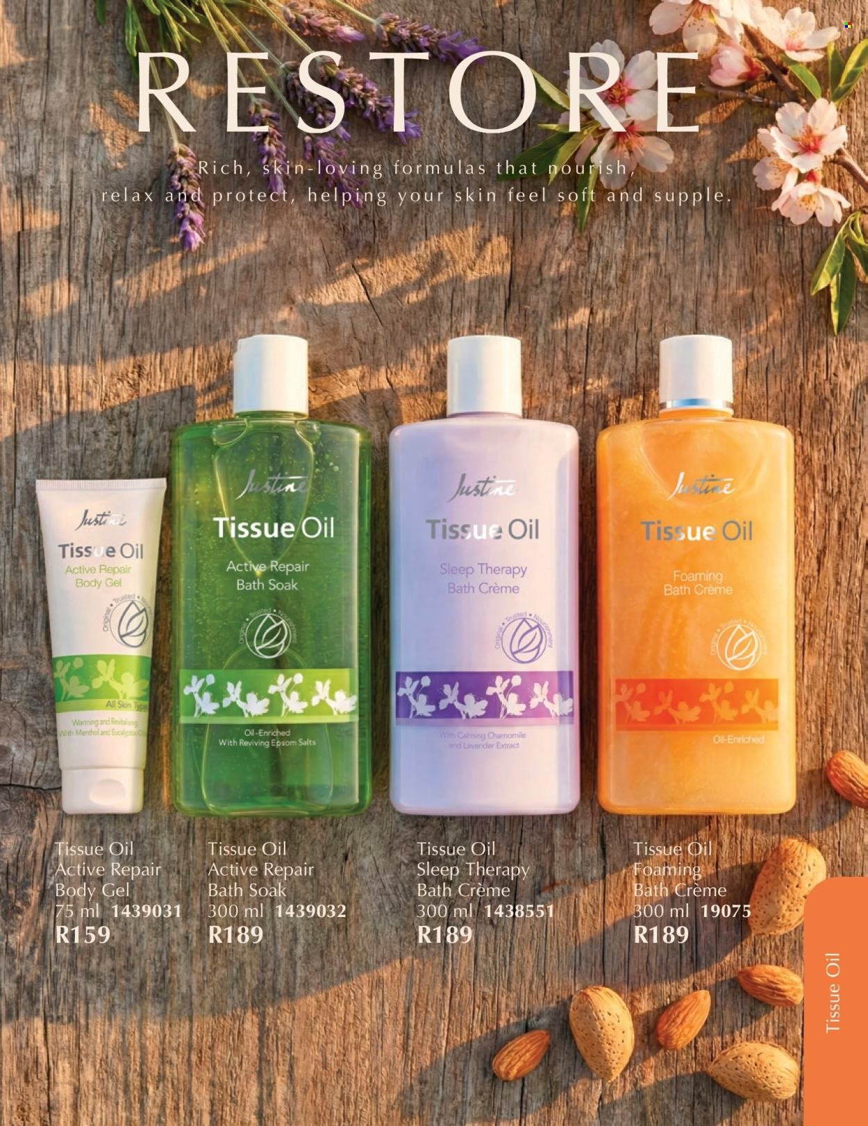 JUSTINE specials - OCTOBER