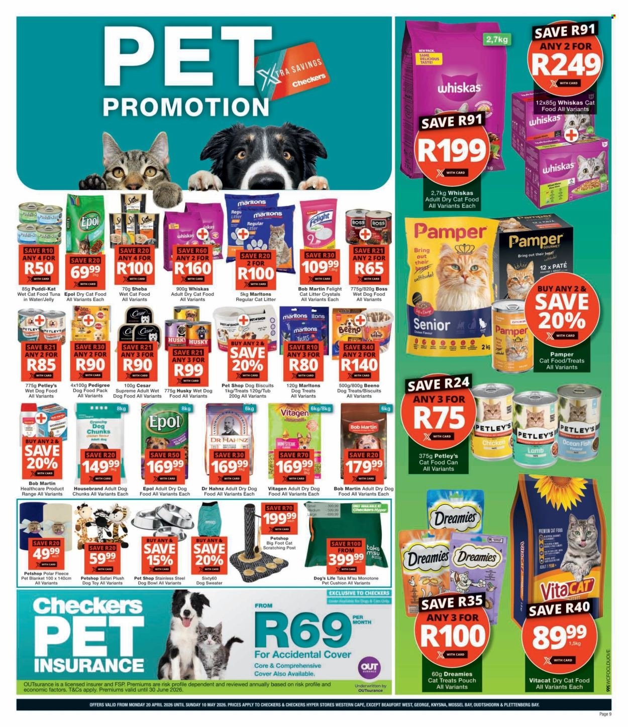 CHECKERS specials - April Month-End Promotion (2026-04-19 - 2026-05-10) | 9