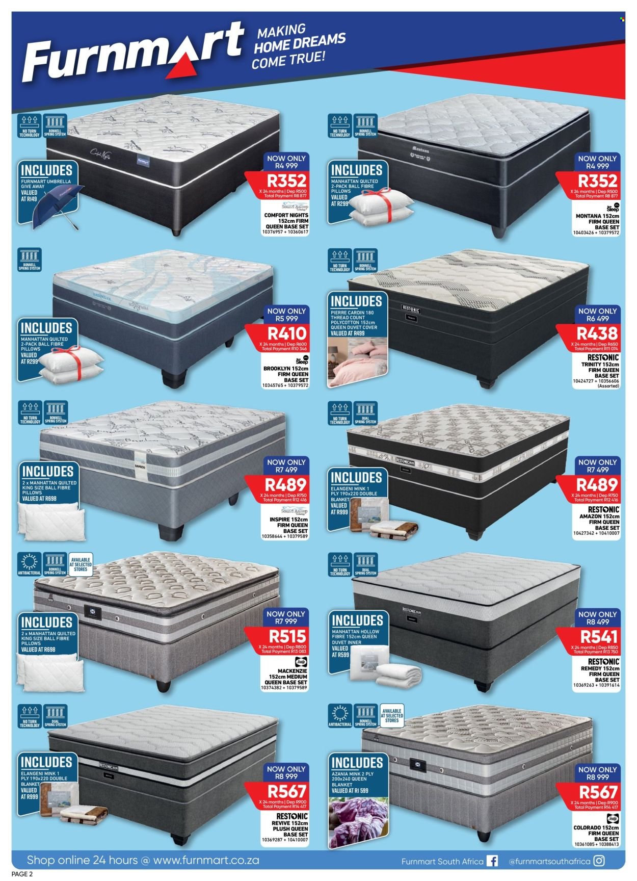 FURNMART specials - From Monday 13 Jul 2026