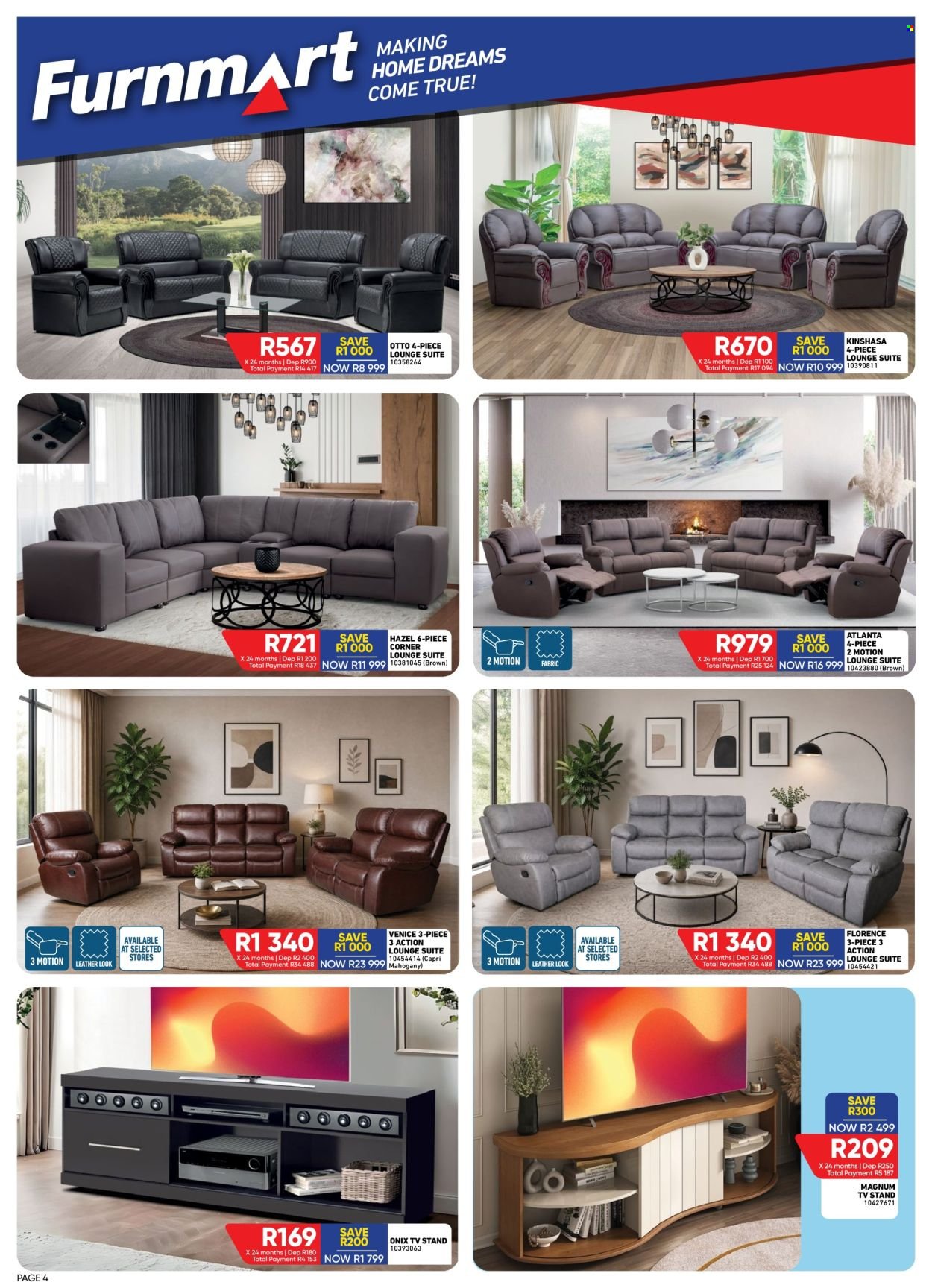 FURNMART specials - From Monday 13 Jul 2026
