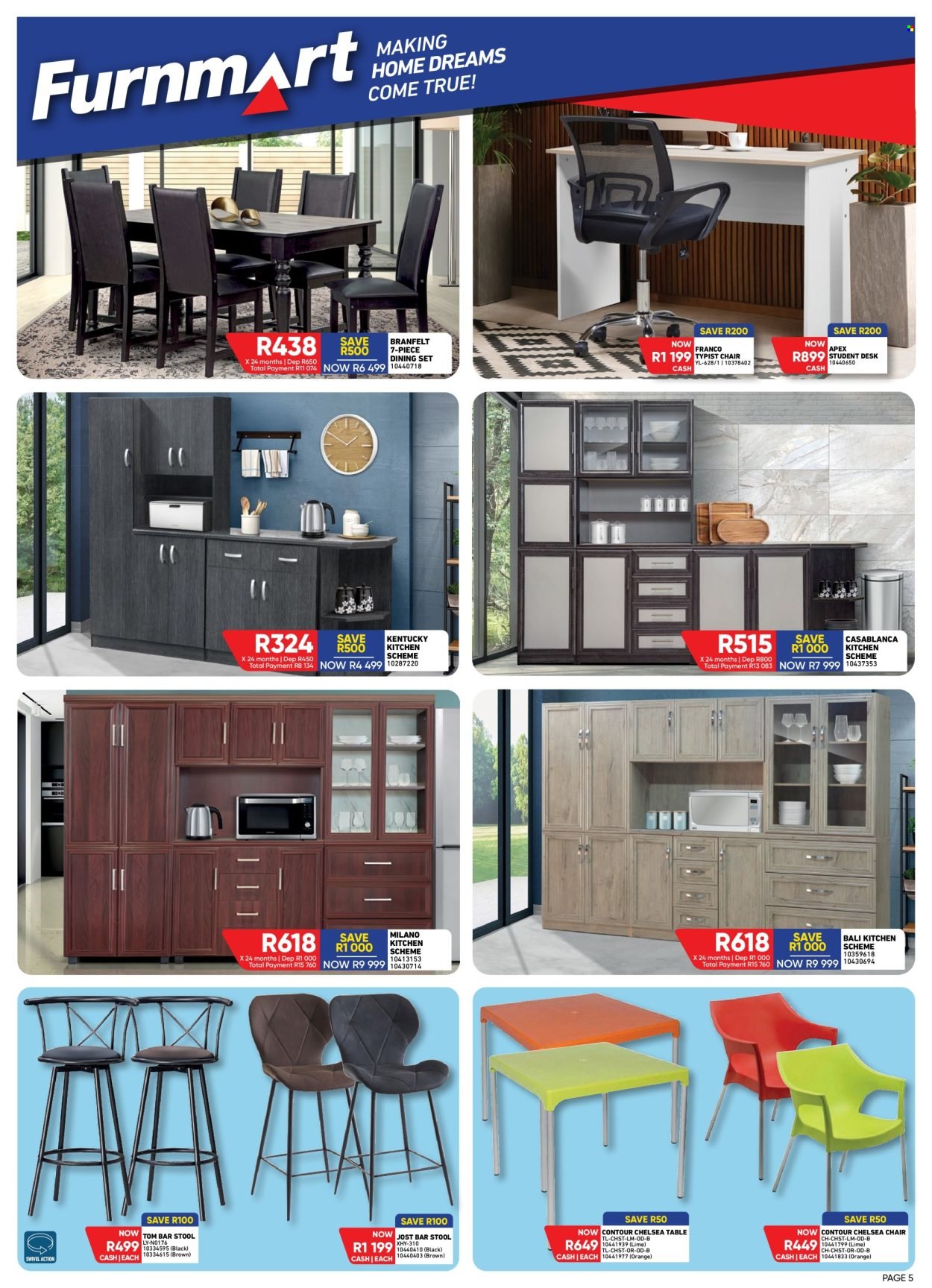 FURNMART specials - From Monday 13 Jul 2026