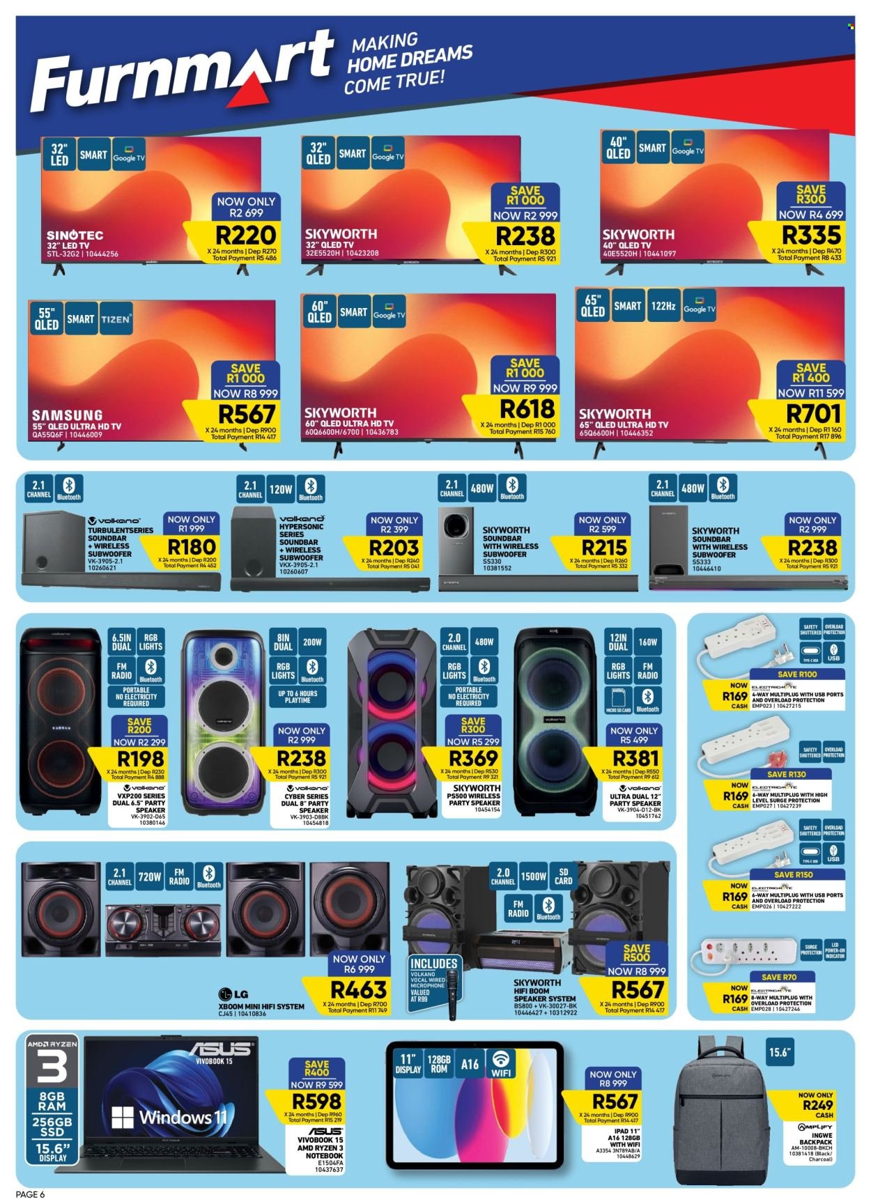 FURNMART specials - From Monday 13 Jul 2026