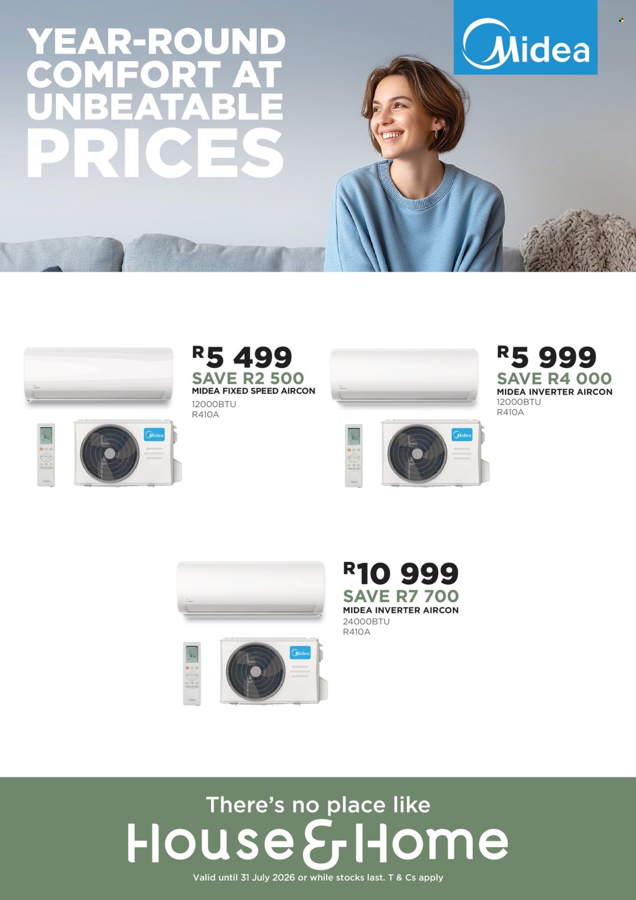 HOUSE & HOME specials - From Friday 3 Jul 2026
