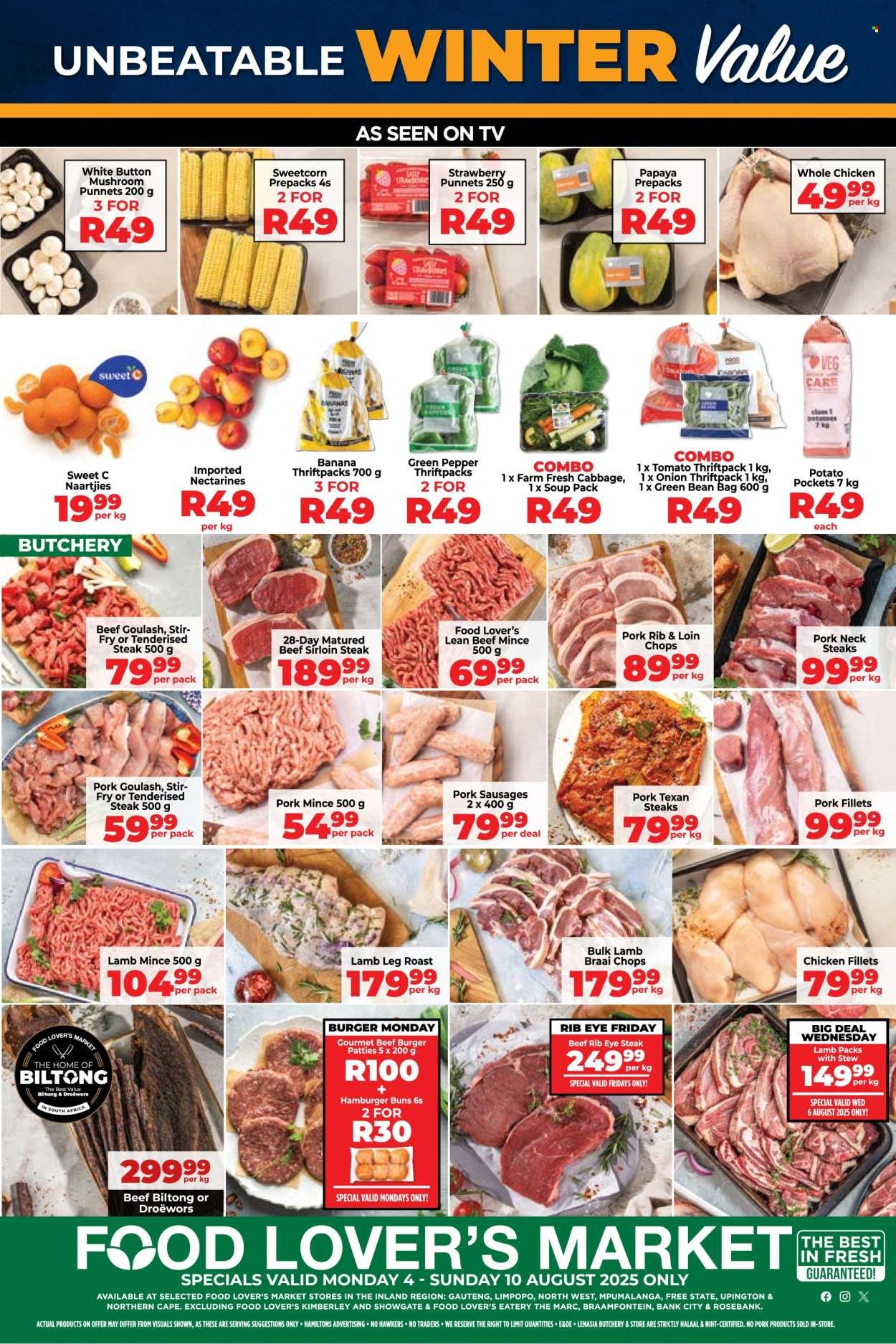 FOOD LOVER'S MARKET specials - From Monday 4 Aug 2025 (2025-08-04 - 2025-08-10) | 1
