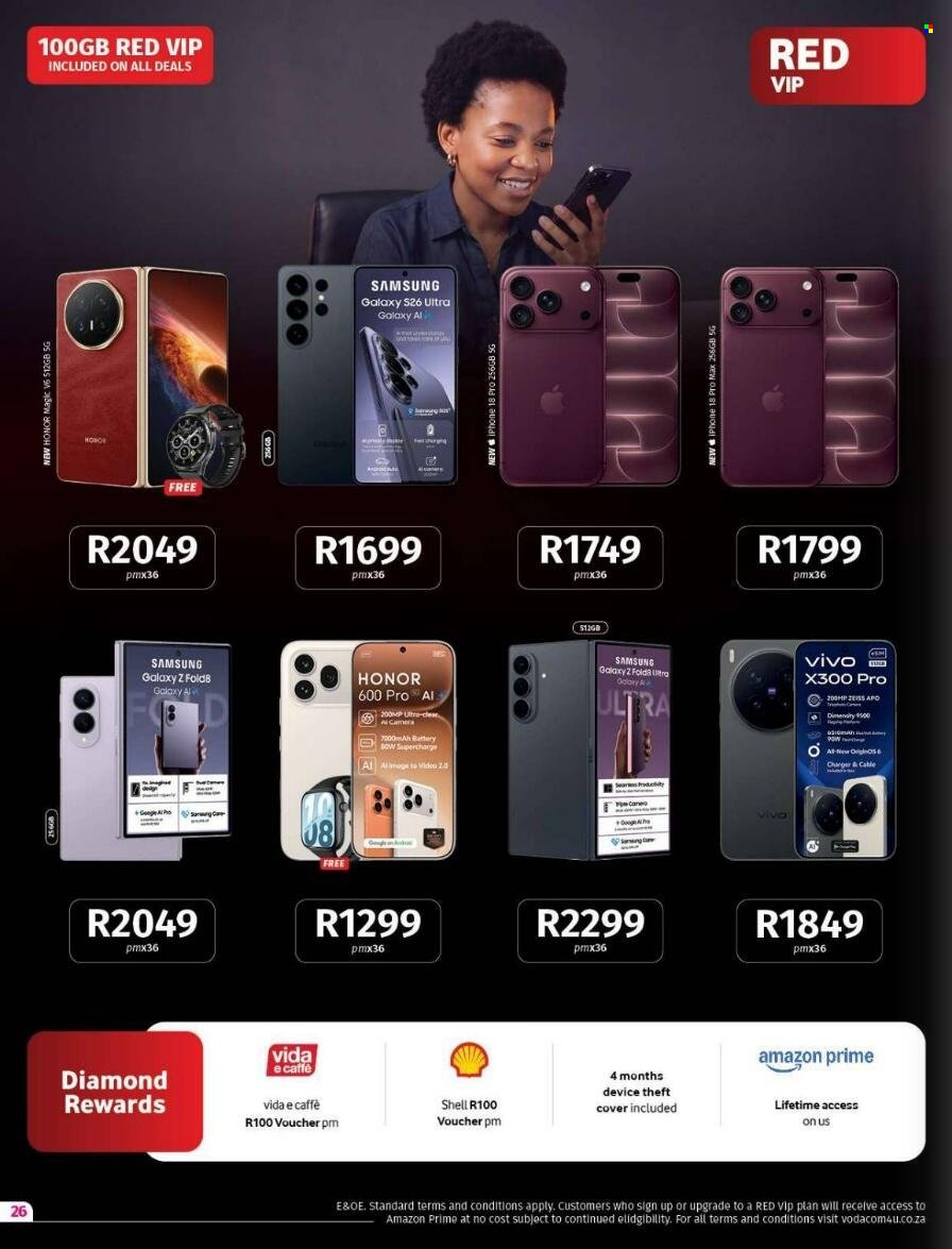VODACOM specials - From Wednesday 7 Oct 2026