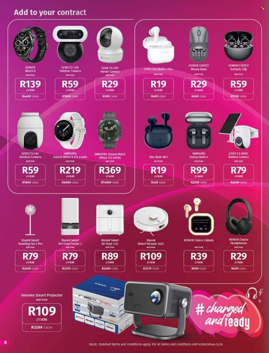 VODACOM specials - From Wednesday 7 Oct 2026