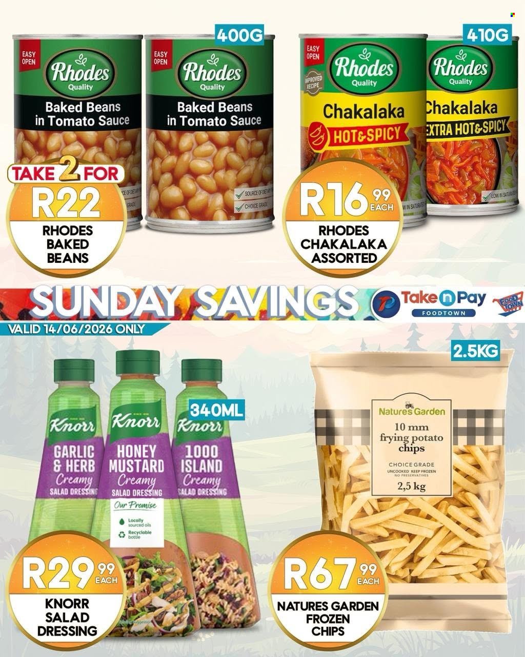 TAKE N PAY specials - From Sunday 14 Jun 2026