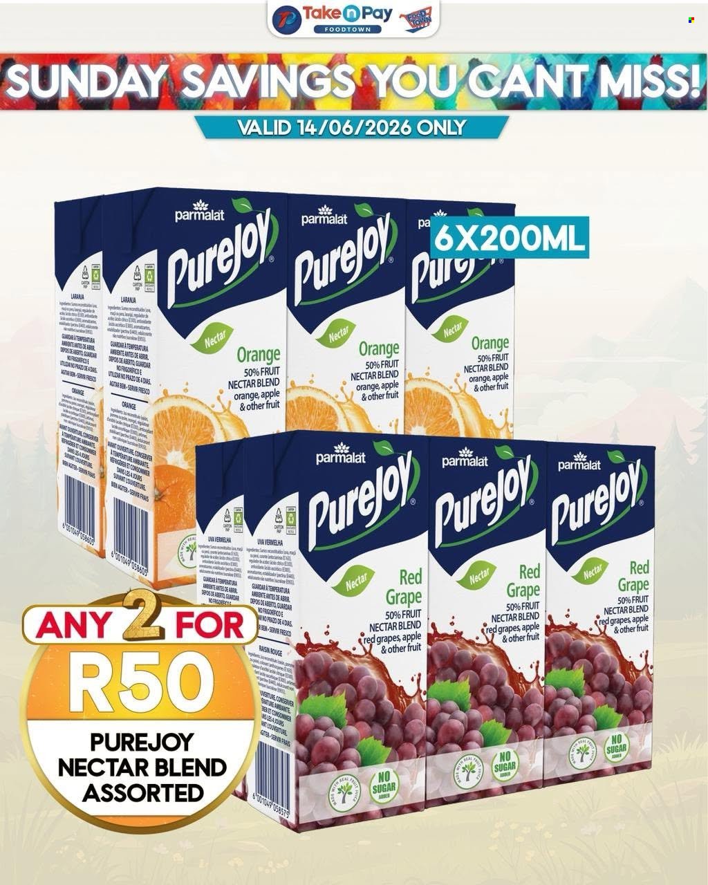 TAKE N PAY specials - From Sunday 14 Jun 2026