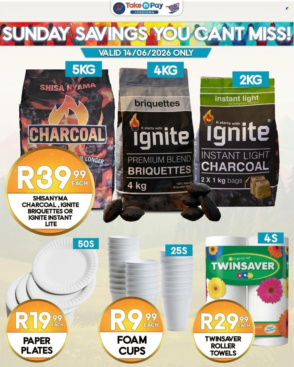 TAKE N PAY specials - From Sunday 14 Jun 2026
