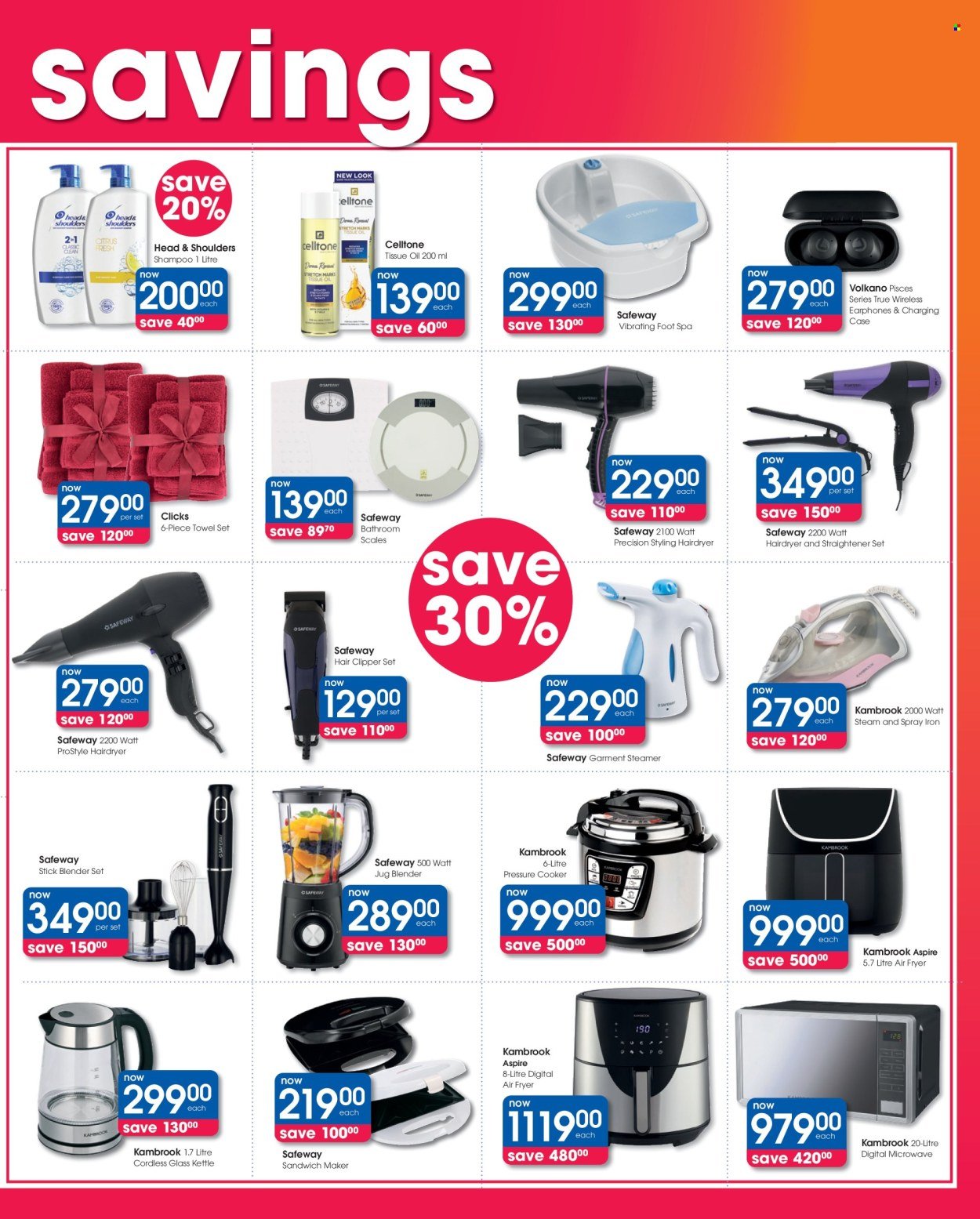 CLICKS specials - From Tuesday 11 Aug 2026