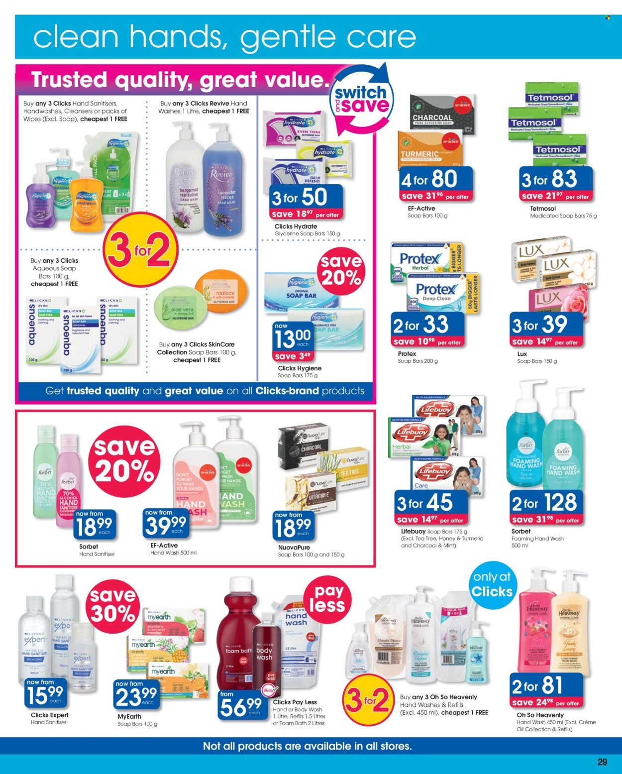 CLICKS specials - From Tuesday 11 Aug 2026