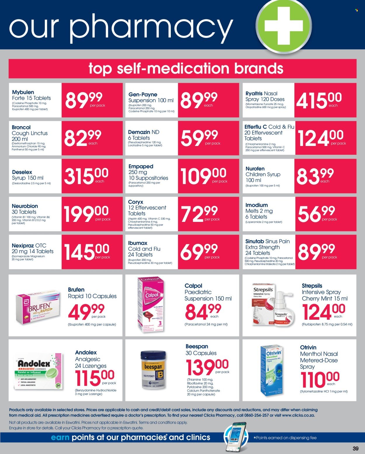 CLICKS specials - From Tuesday 11 Aug 2026