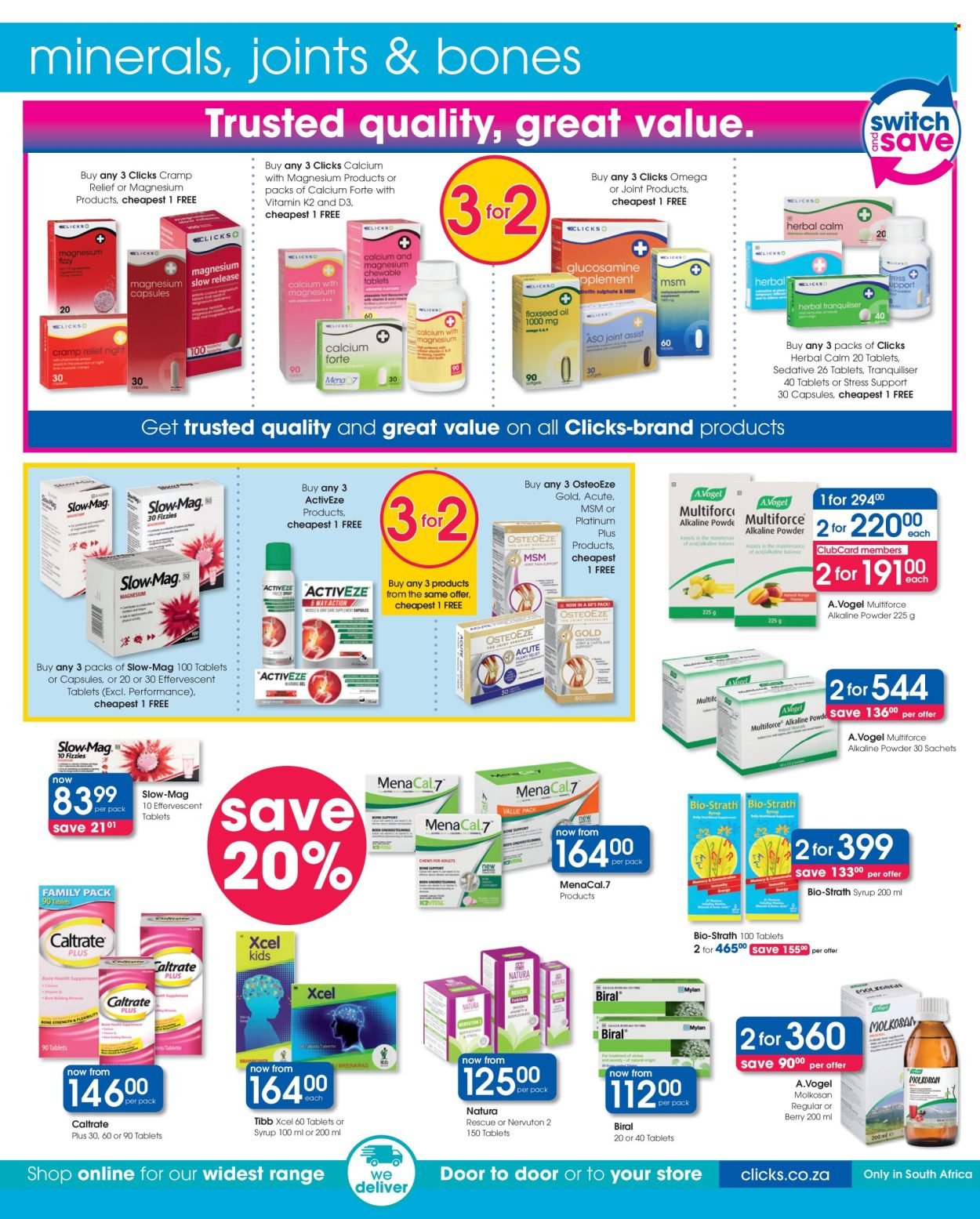 CLICKS specials - From Tuesday 11 Aug 2026