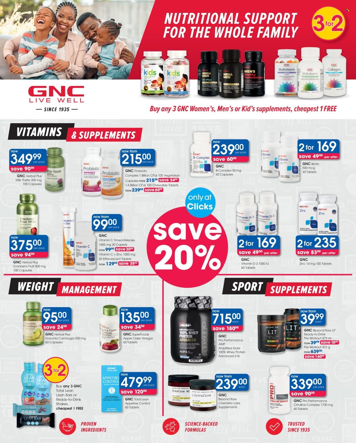 CLICKS specials - From Tuesday 11 Aug 2026