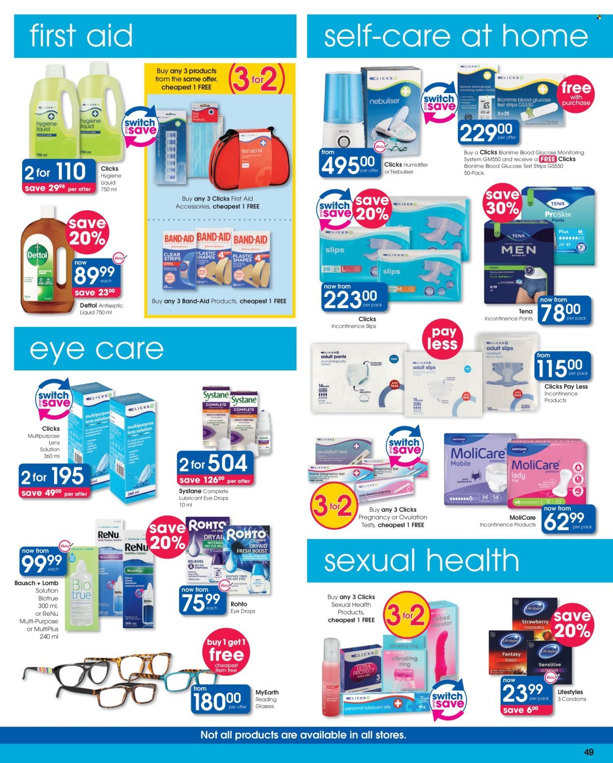 CLICKS specials - From Tuesday 11 Aug 2026