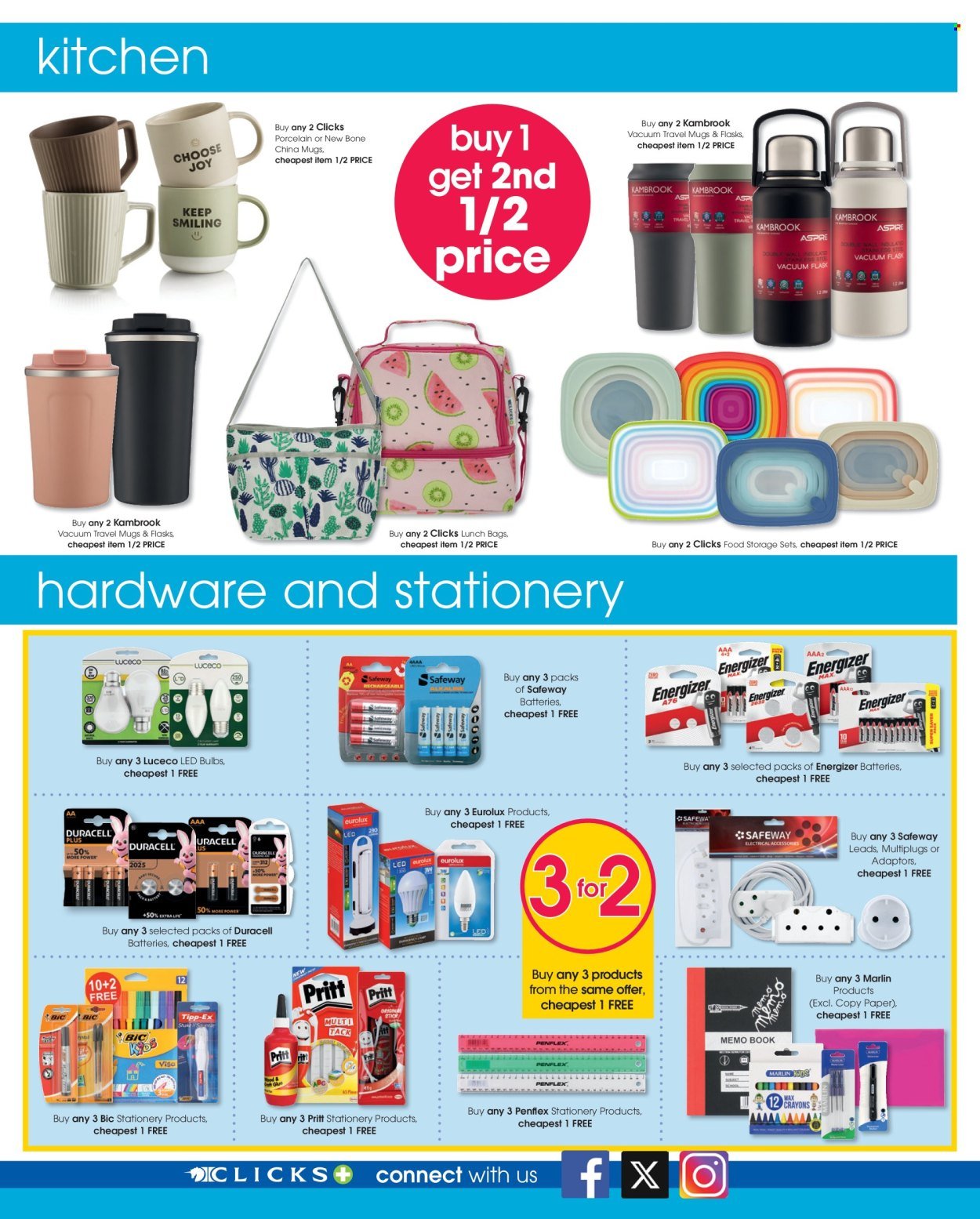 CLICKS specials - From Tuesday 11 Aug 2026