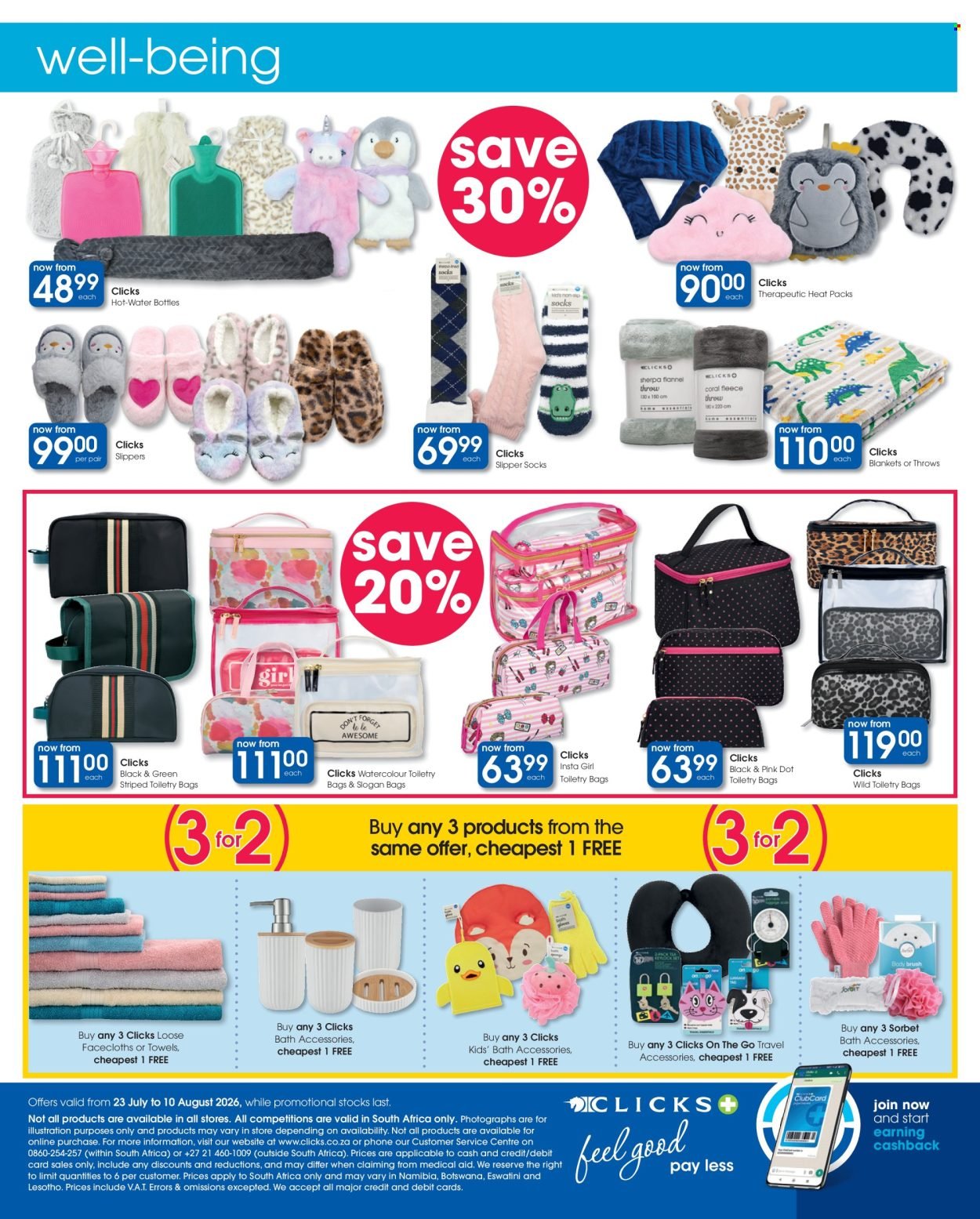 CLICKS specials - From Tuesday 11 Aug 2026