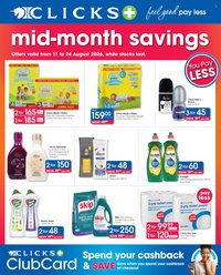CLICKS specials - From Tuesday 11 Aug 2026
