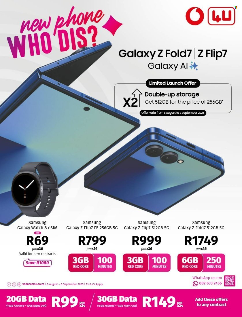 VODACOM specials - From Friday 8 Aug 2025 (2025-08-08 - 2025-09-08) | 1