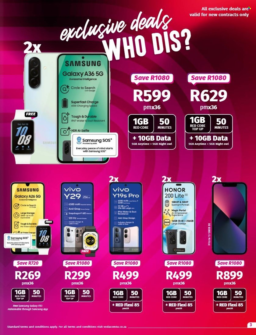 VODACOM specials - From Friday 8 Aug 2025 (2025-08-08 - 2025-09-08) | 3