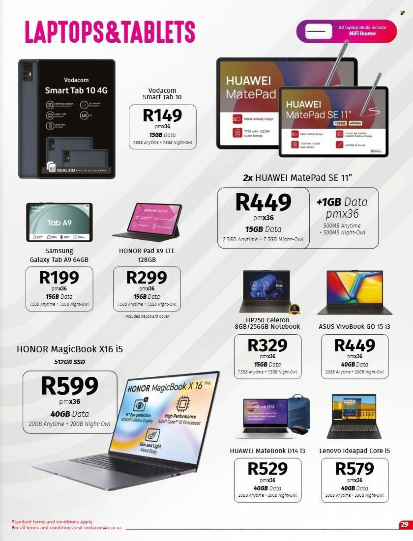 VODACOM specials - From Friday 8 Aug 2025 (2025-08-08 - 2025-09-08) | 29