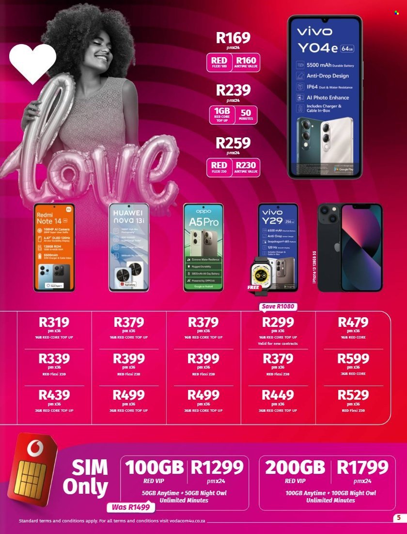 VODACOM specials - From Friday 8 Aug 2025 (2025-08-08 - 2025-09-08) | 5