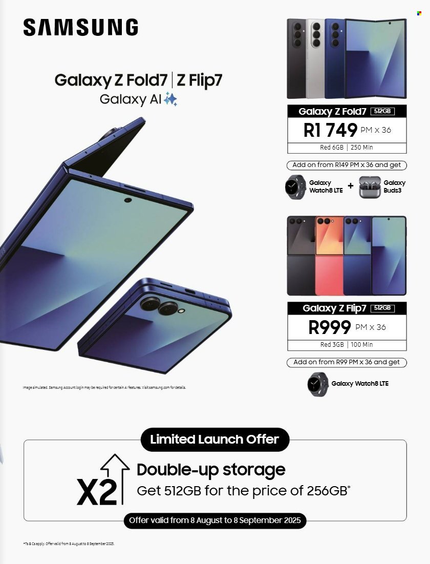VODACOM specials - From Friday 8 Aug 2025 (2025-08-08 - 2025-09-08) | 7