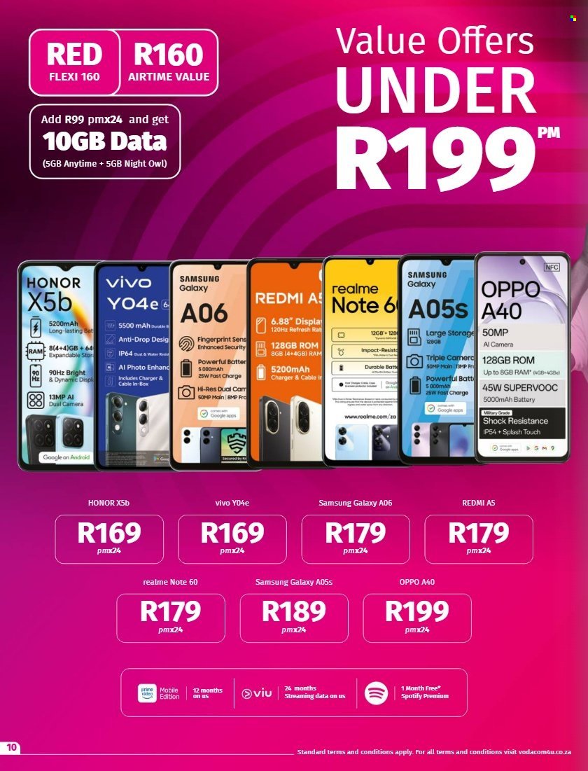 VODACOM specials - From Friday 8 Aug 2025 (2025-08-08 - 2025-09-08) | 10