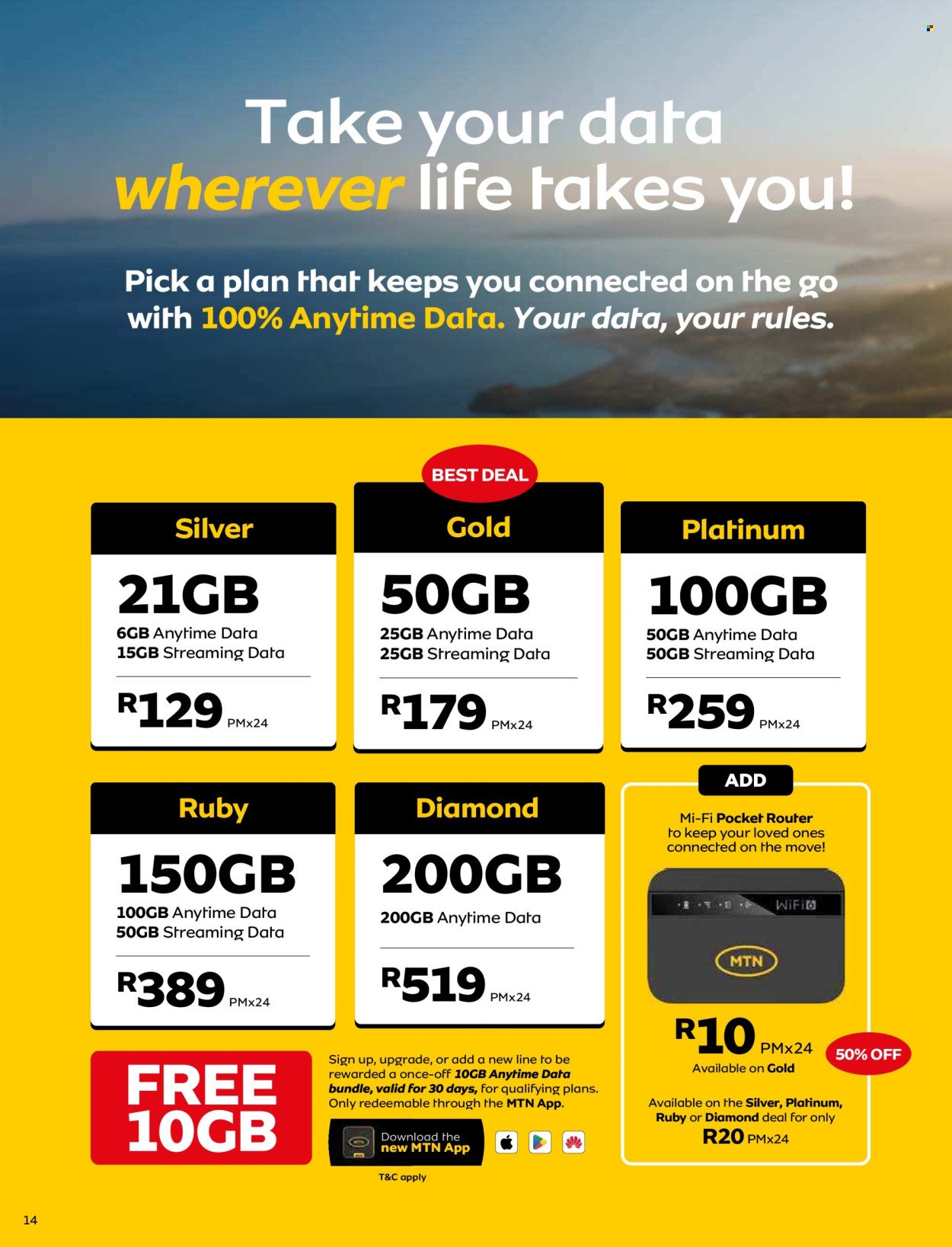 MTN specials - From Thursday 7 May 2026 (2026-05-07 - 2026-06-07) | 14