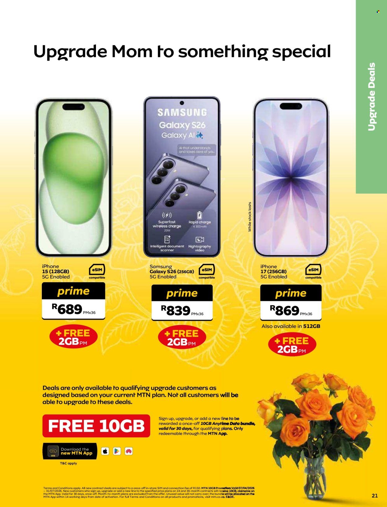 MTN specials - From Thursday 7 May 2026 (2026-05-07 - 2026-06-07) | 21