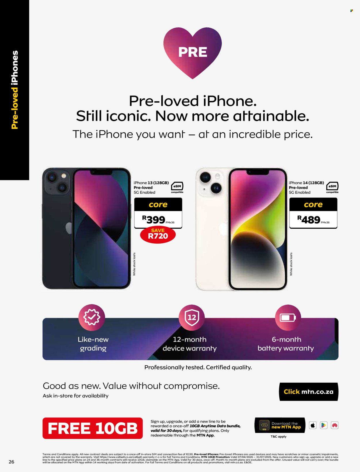 MTN specials - From Thursday 7 May 2026 (2026-05-07 - 2026-06-07) | 26