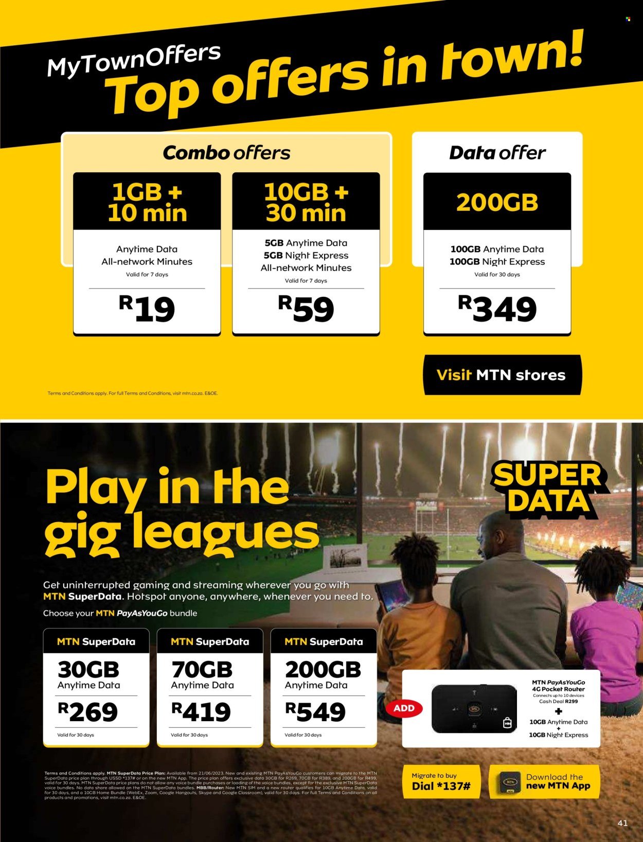 MTN specials - From Thursday 7 May 2026 (2026-05-07 - 2026-06-07) | 41