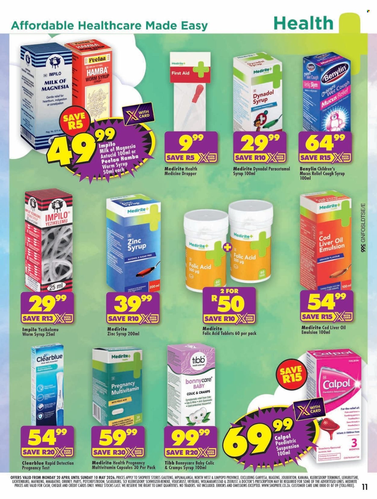SHOPRITE specials - Baby Savings Gauteng (2026-04-20 - 2026-05-10) | 11