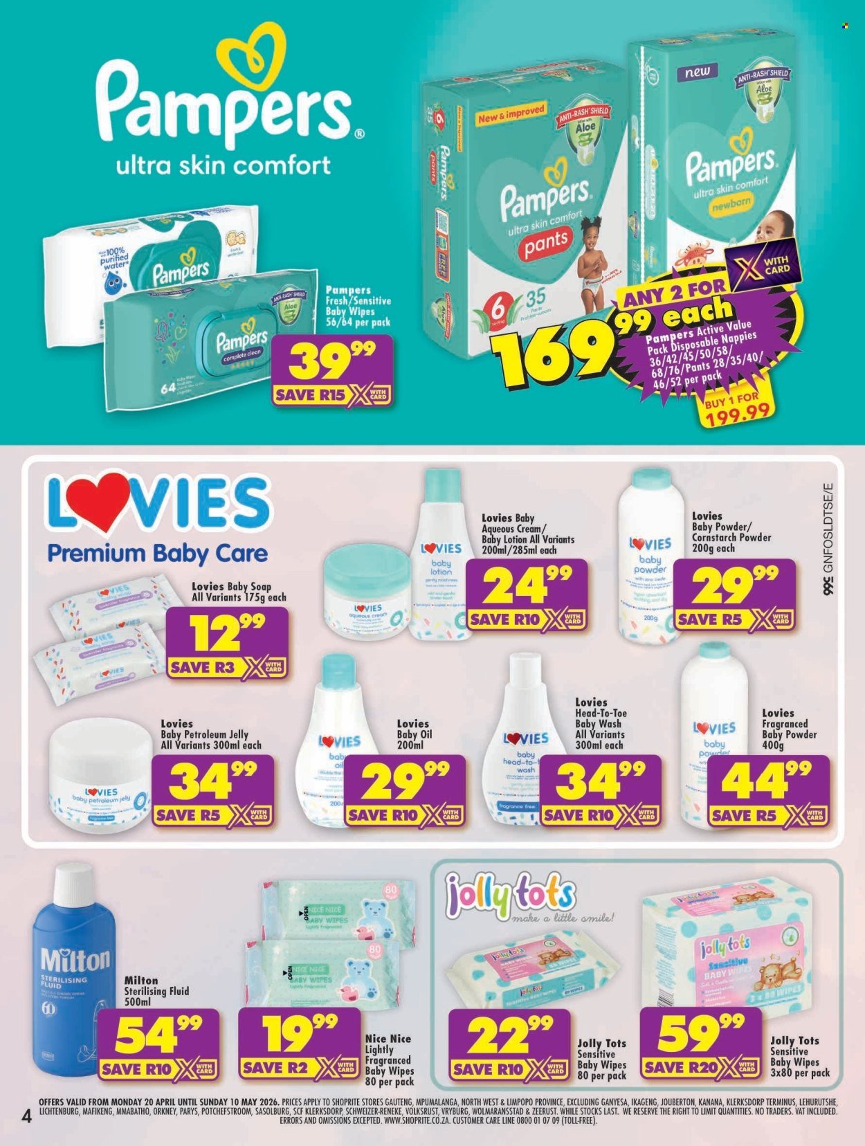 SHOPRITE specials - Baby Savings Gauteng (2026-04-20 - 2026-05-10) | 4