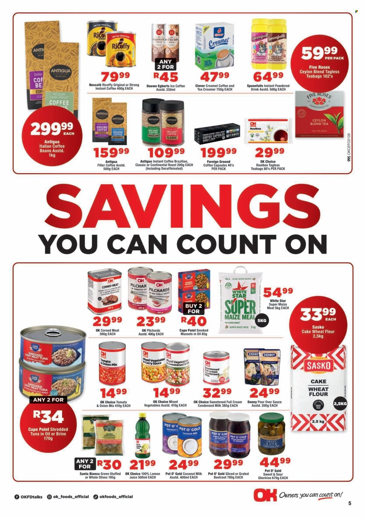 OK FOODS specials - From Wednesday 14 Oct 2026