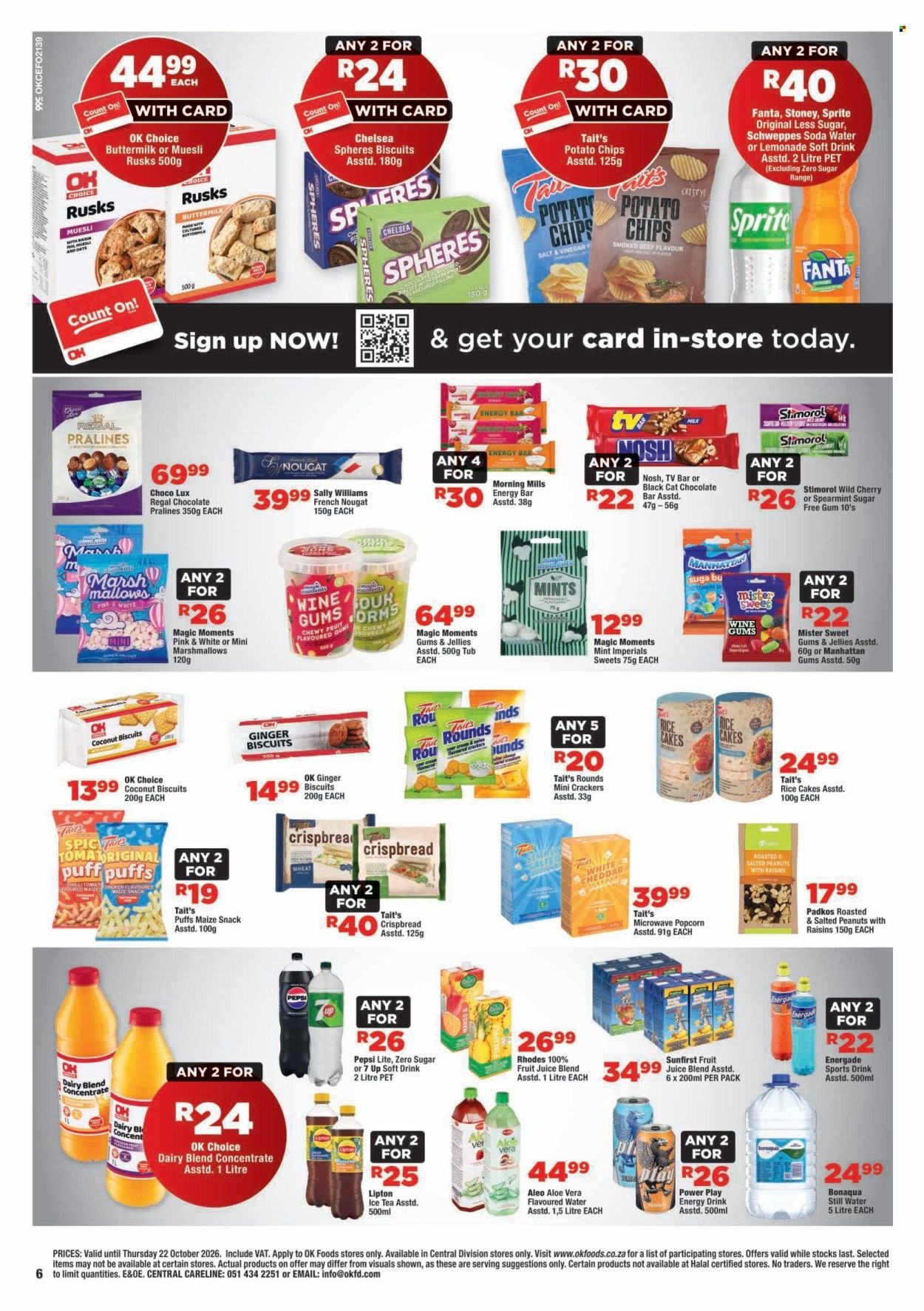 OK FOODS specials - From Wednesday 14 Oct 2026
