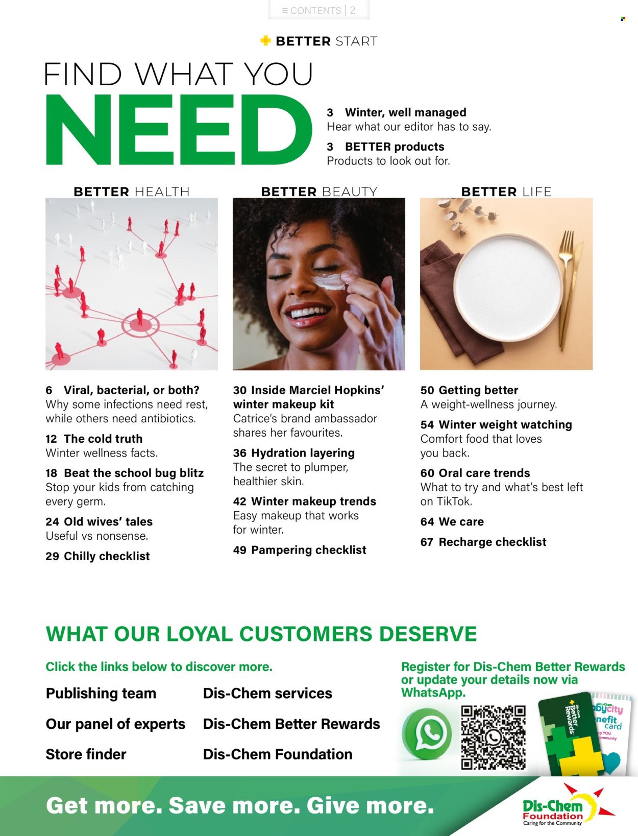 DIS-CHEM specials - Better Magazine