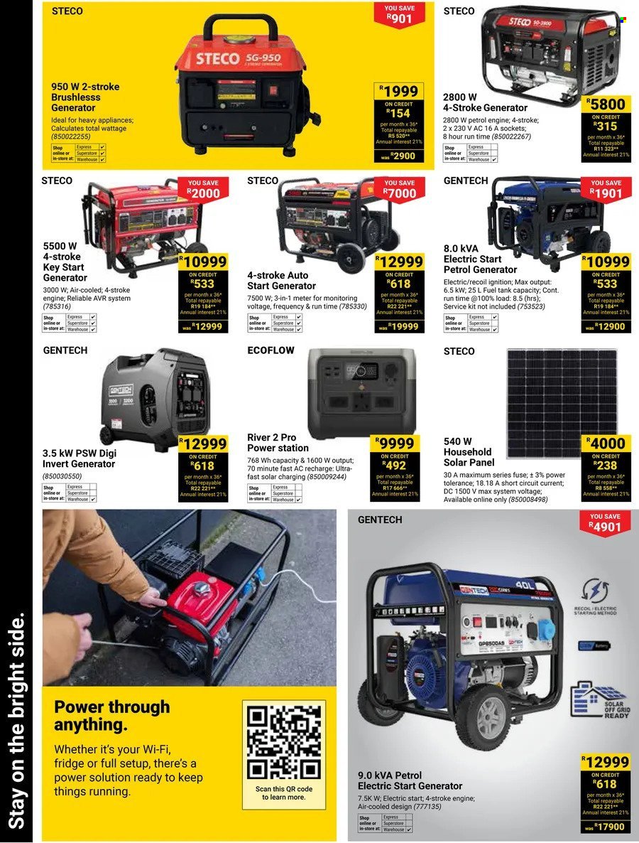 BUILDERS specials - Bring Home The Good Energy
