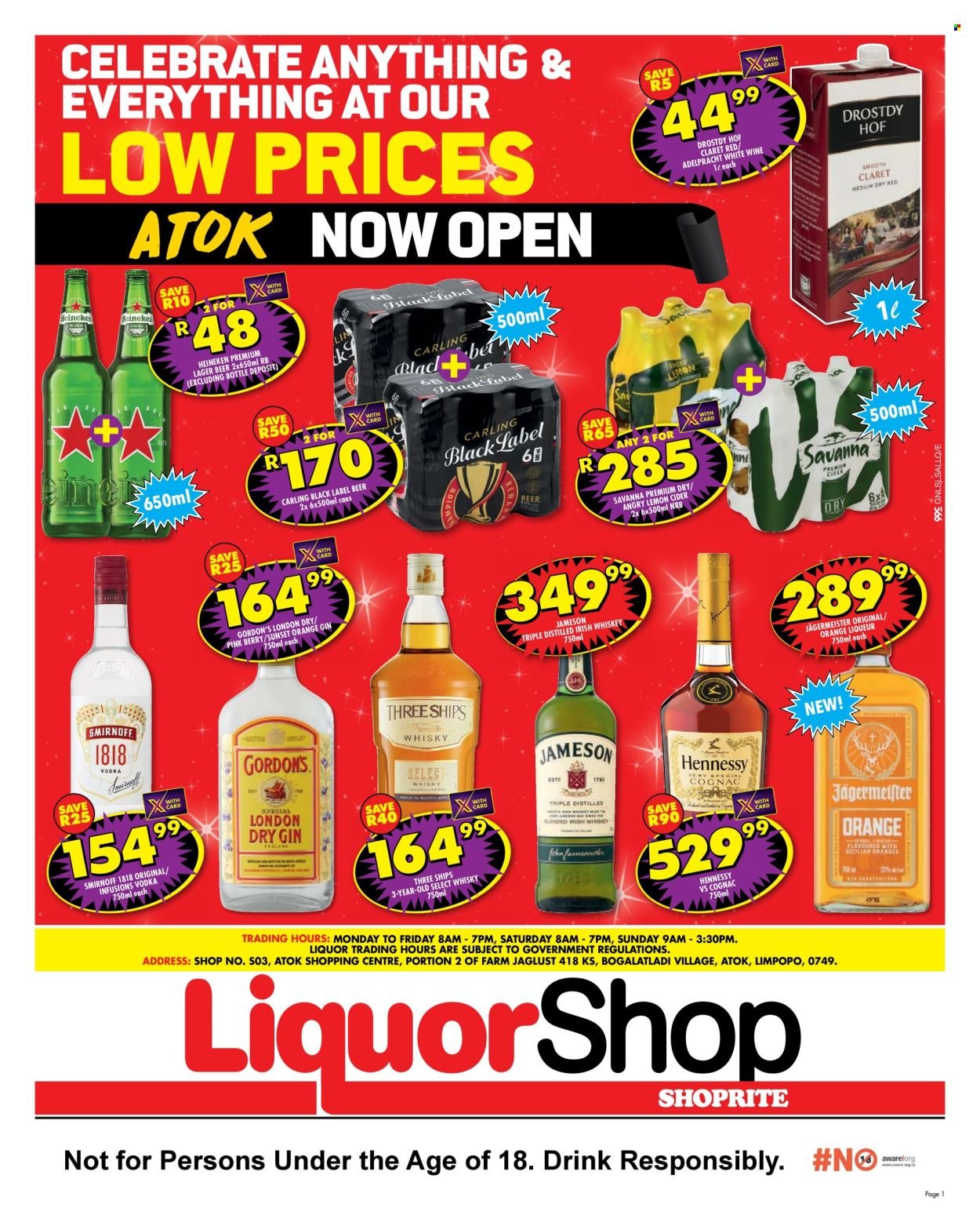 SHOPRITE specials - LiquorShop Savings Atok (2025-12-12 - 2025-12-21) | 1
