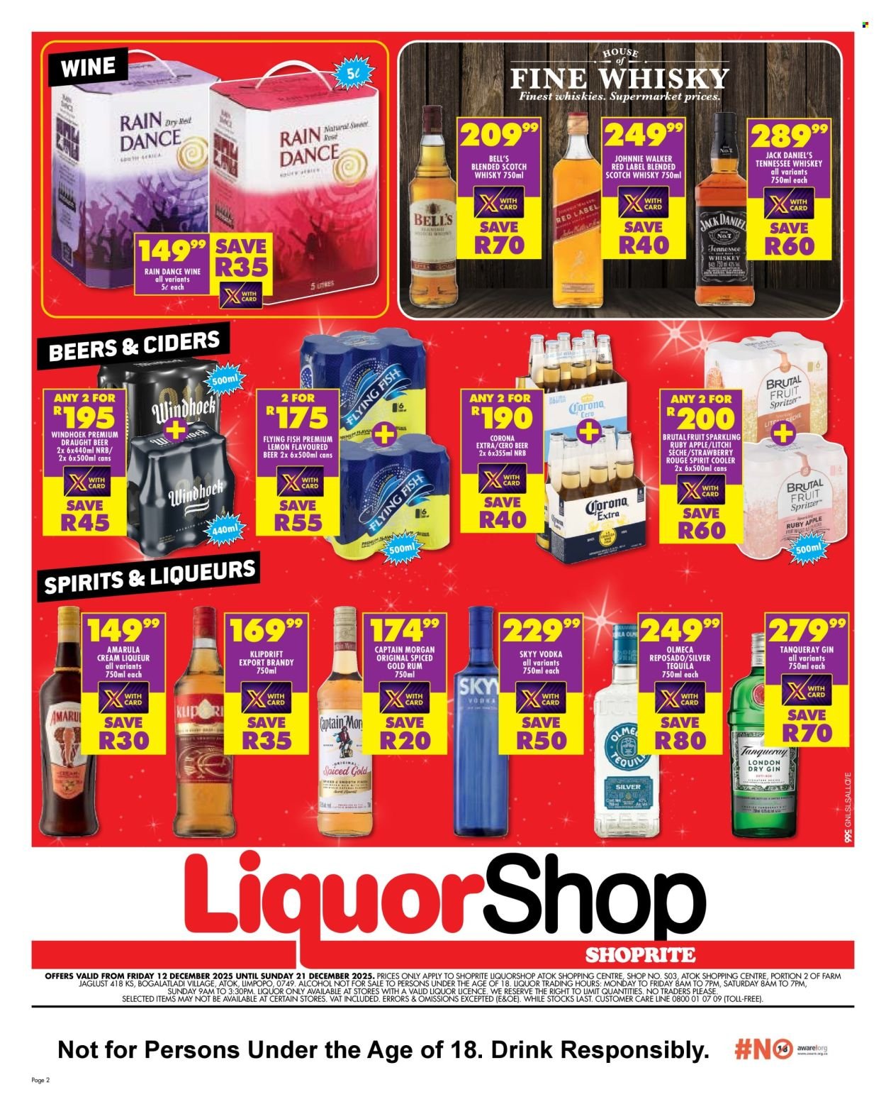 SHOPRITE specials - LiquorShop Savings Atok (2025-12-12 - 2025-12-21) | 2