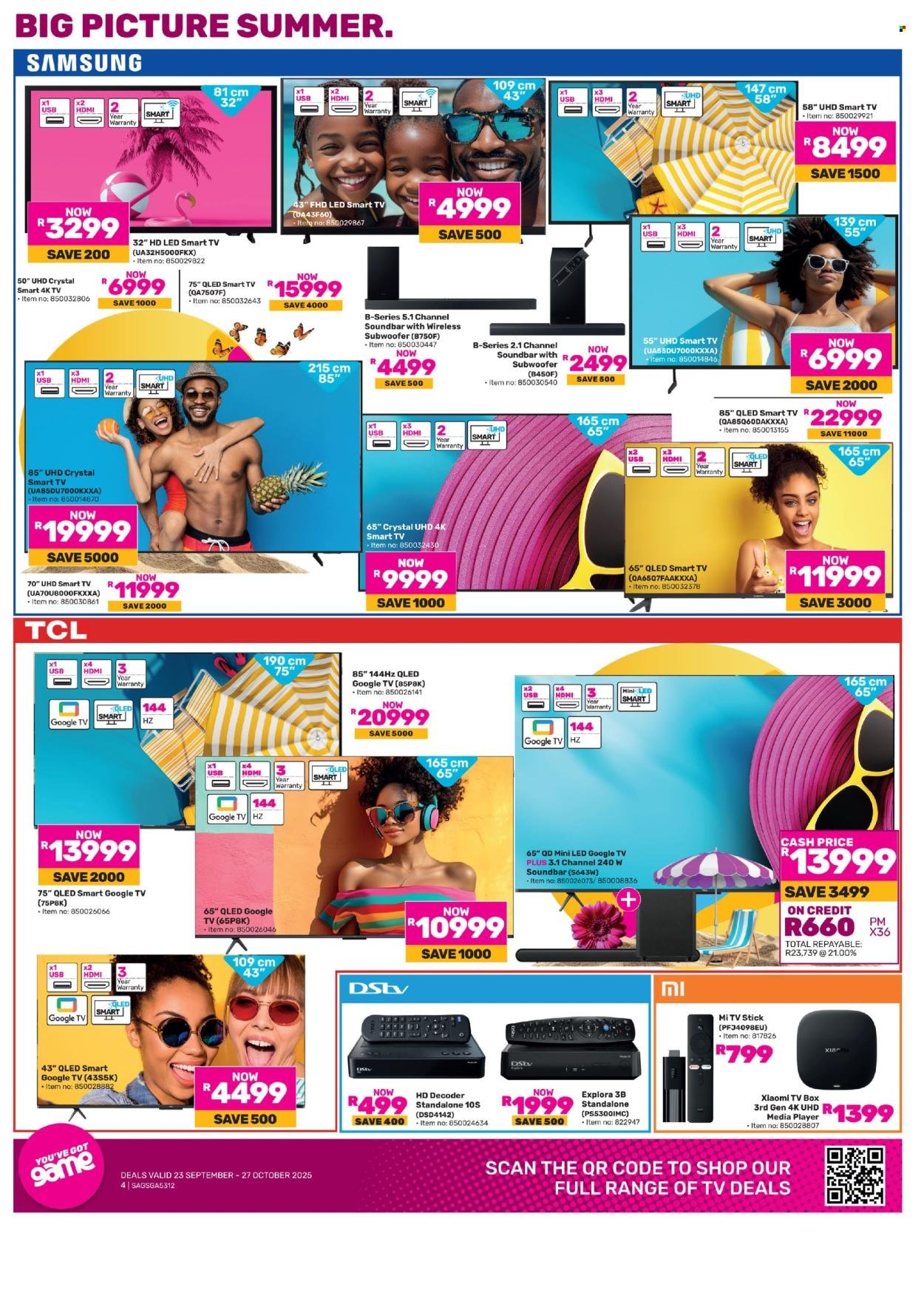 GAME specials - Let Summer Vibes Come Play (2025-09-23 - 2025-10-27) | 4