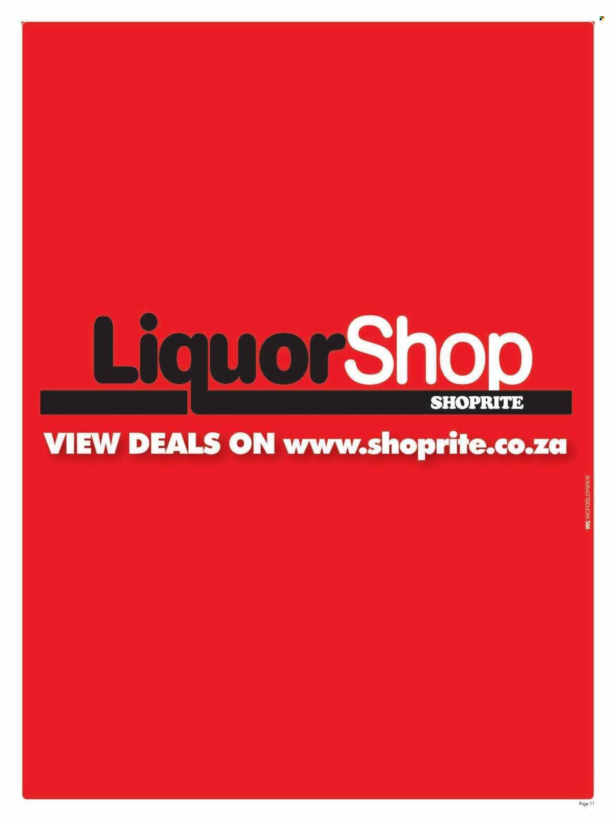 SHOPRITE specials - New Store Opening Leaflet Lotus River