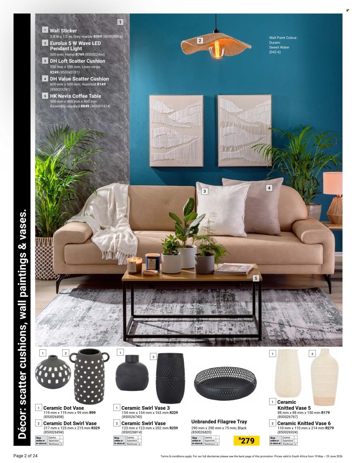 BUILDERS specials - Decor & Lighting Winter